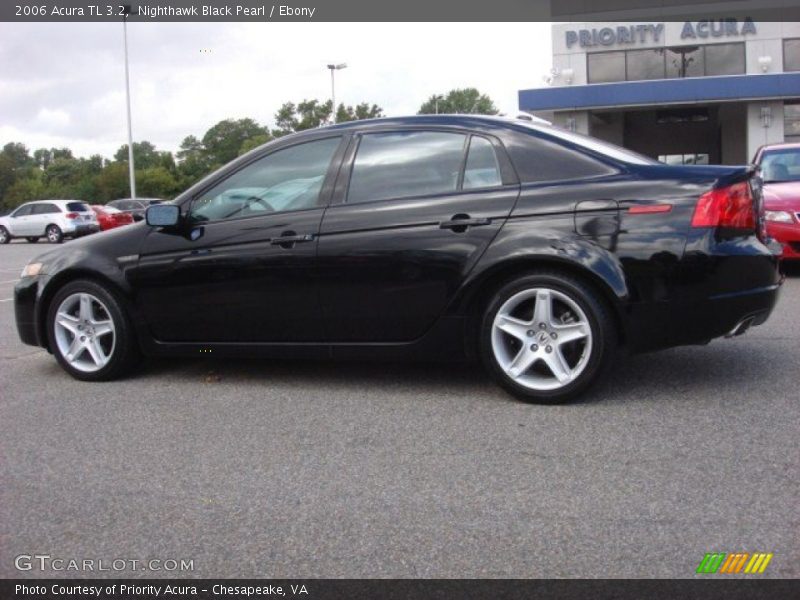 Nighthawk Black Pearl / Ebony 2006 Acura TL 3.2