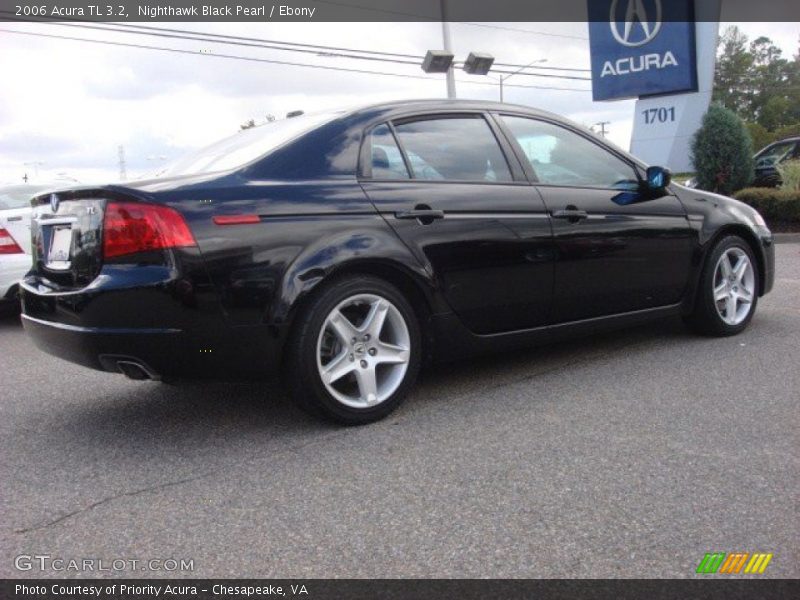 Nighthawk Black Pearl / Ebony 2006 Acura TL 3.2