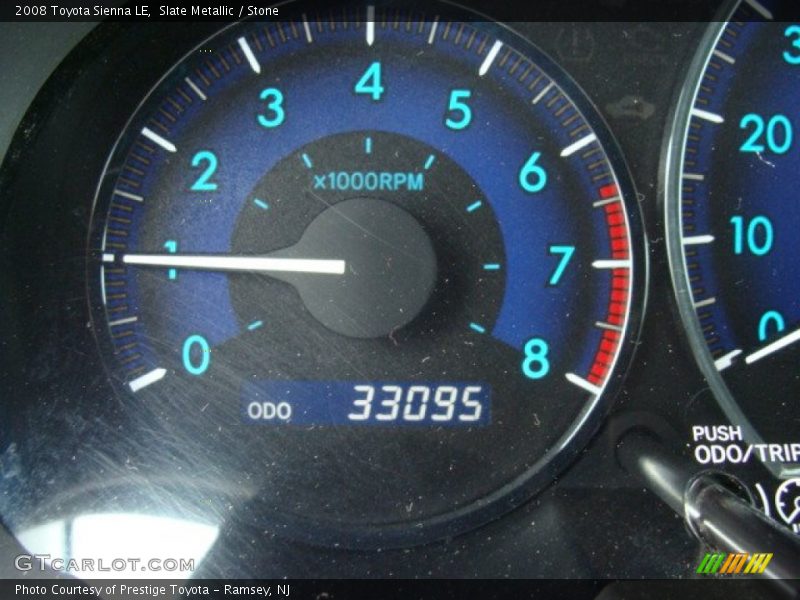 Slate Metallic / Stone 2008 Toyota Sienna LE