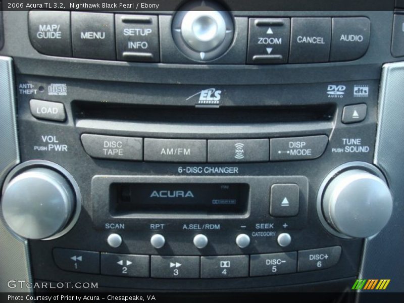 Nighthawk Black Pearl / Ebony 2006 Acura TL 3.2