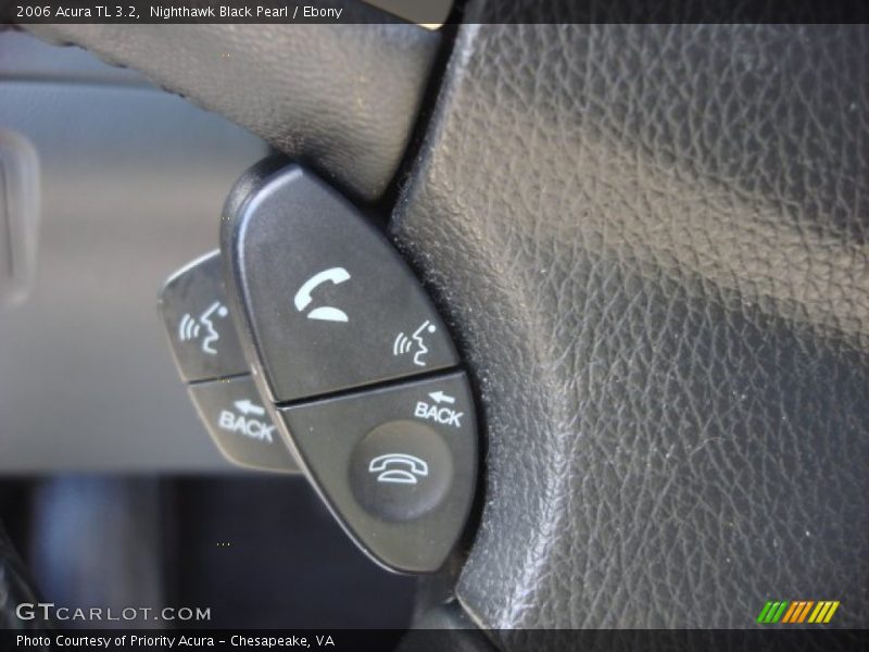 Nighthawk Black Pearl / Ebony 2006 Acura TL 3.2