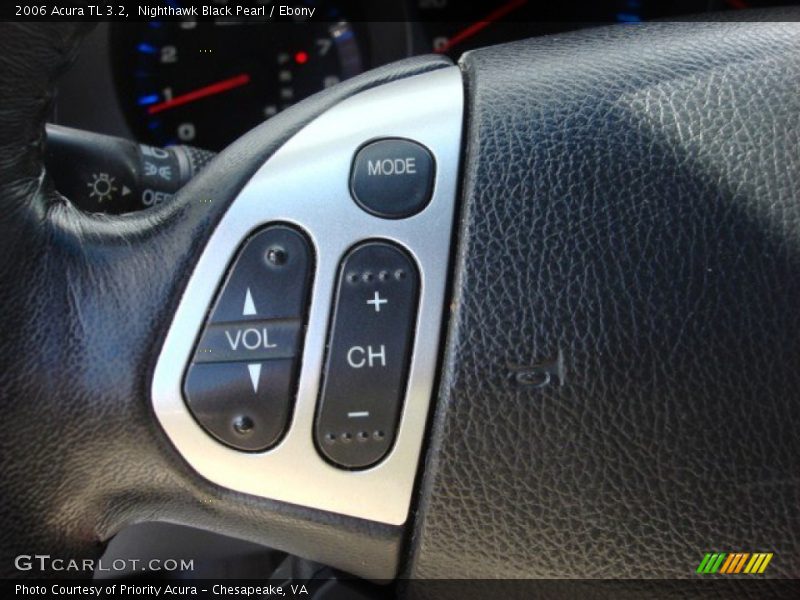 Nighthawk Black Pearl / Ebony 2006 Acura TL 3.2