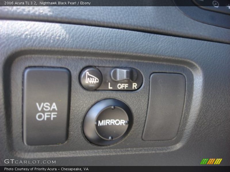 Nighthawk Black Pearl / Ebony 2006 Acura TL 3.2