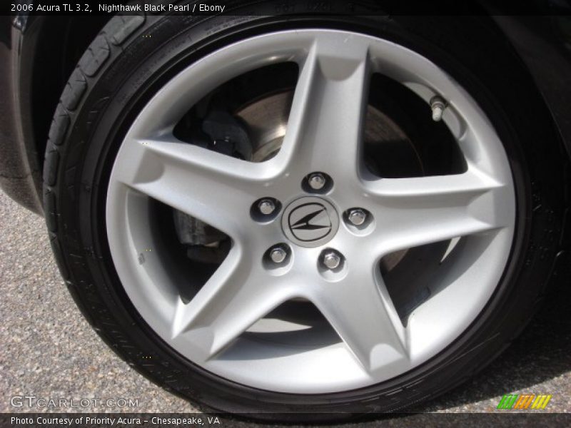 Nighthawk Black Pearl / Ebony 2006 Acura TL 3.2