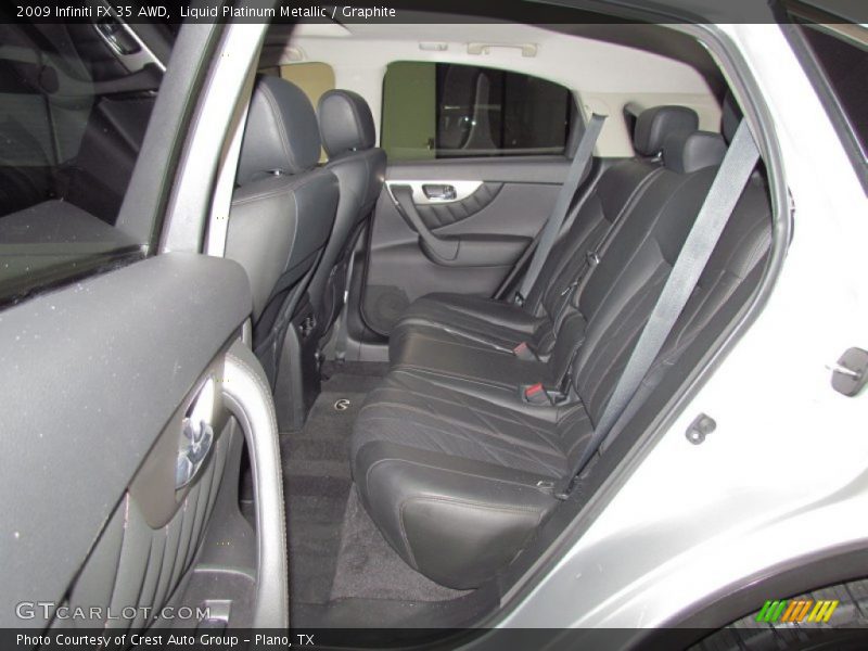 Liquid Platinum Metallic / Graphite 2009 Infiniti FX 35 AWD