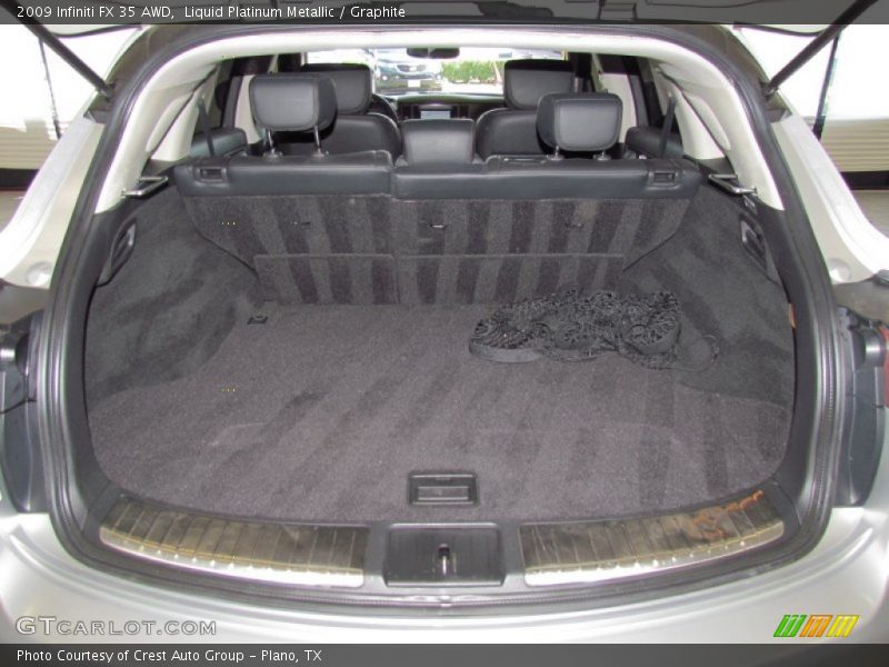 Liquid Platinum Metallic / Graphite 2009 Infiniti FX 35 AWD