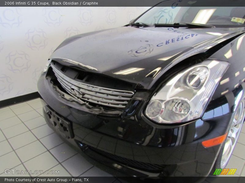 Black Obsidian / Graphite 2006 Infiniti G 35 Coupe