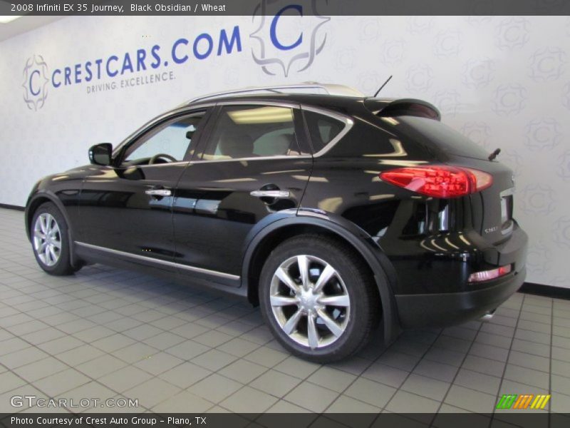 Black Obsidian / Wheat 2008 Infiniti EX 35 Journey