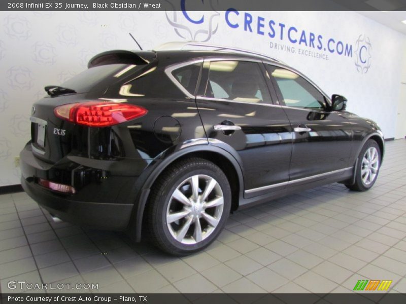 Black Obsidian / Wheat 2008 Infiniti EX 35 Journey