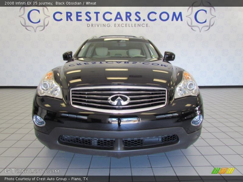 Black Obsidian / Wheat 2008 Infiniti EX 35 Journey