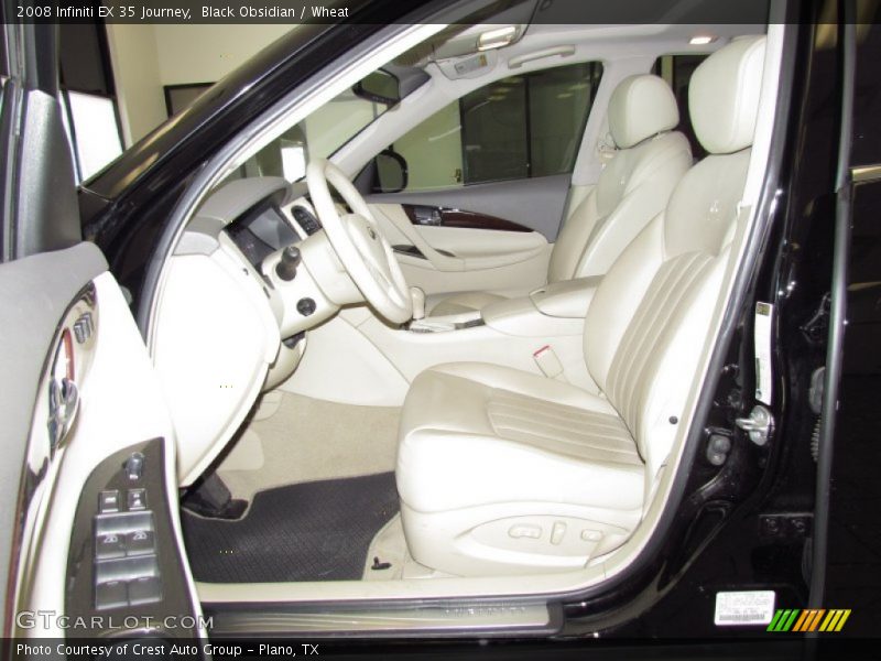 Black Obsidian / Wheat 2008 Infiniti EX 35 Journey