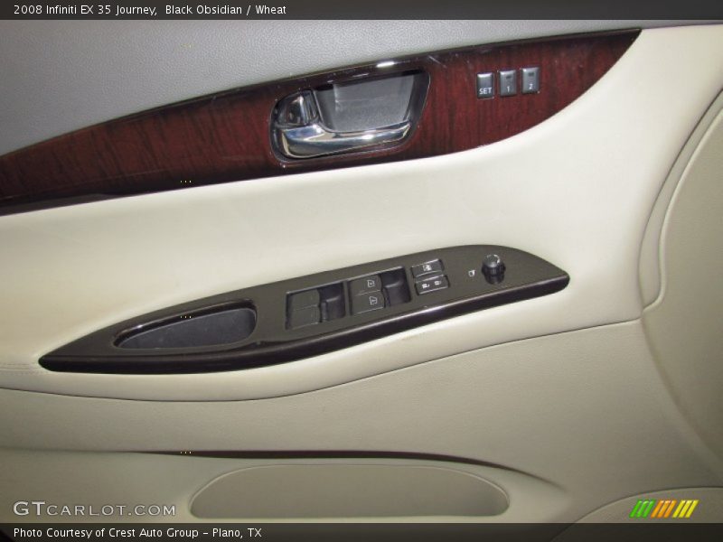 Black Obsidian / Wheat 2008 Infiniti EX 35 Journey
