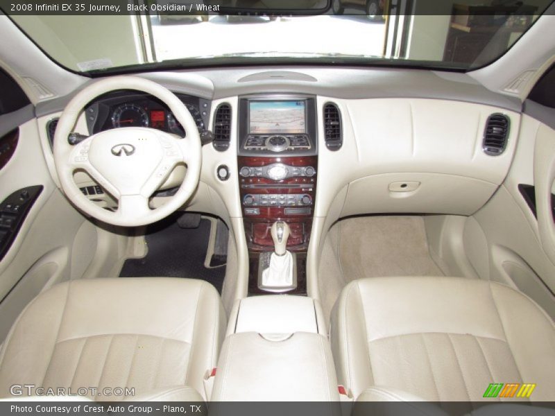 Black Obsidian / Wheat 2008 Infiniti EX 35 Journey