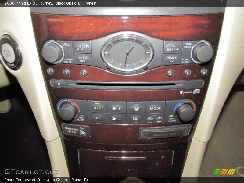 Black Obsidian / Wheat 2008 Infiniti EX 35 Journey