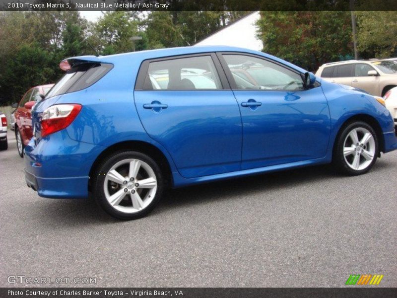 Nautical Blue Metallic / Ash Gray 2010 Toyota Matrix S