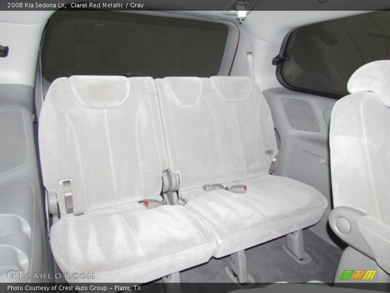 Claret Red Metallic / Gray 2008 Kia Sedona LX