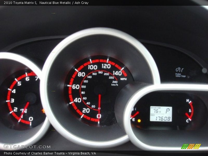  2010 Matrix S S Gauges