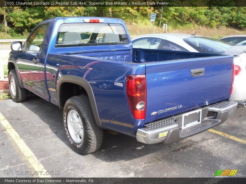  2005 Colorado LS Regular Cab 4x4 Superior Blue Metallic