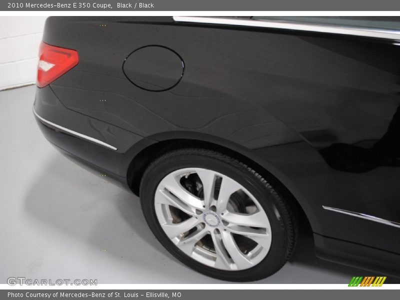 Black / Black 2010 Mercedes-Benz E 350 Coupe