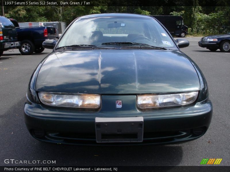 Dark Green / Tan 1997 Saturn S Series SL2 Sedan