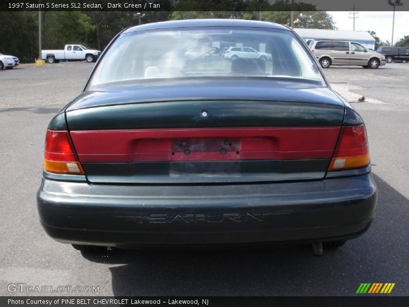 Dark Green / Tan 1997 Saturn S Series SL2 Sedan