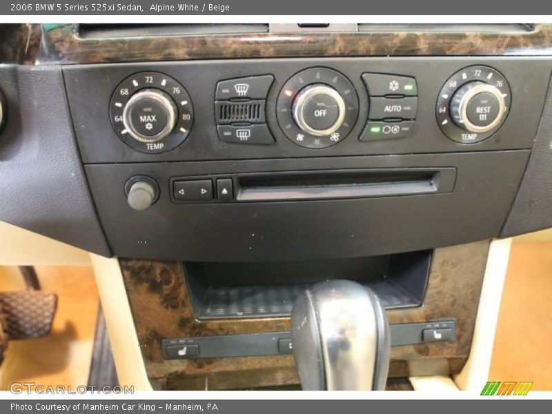 Alpine White / Beige 2006 BMW 5 Series 525xi Sedan