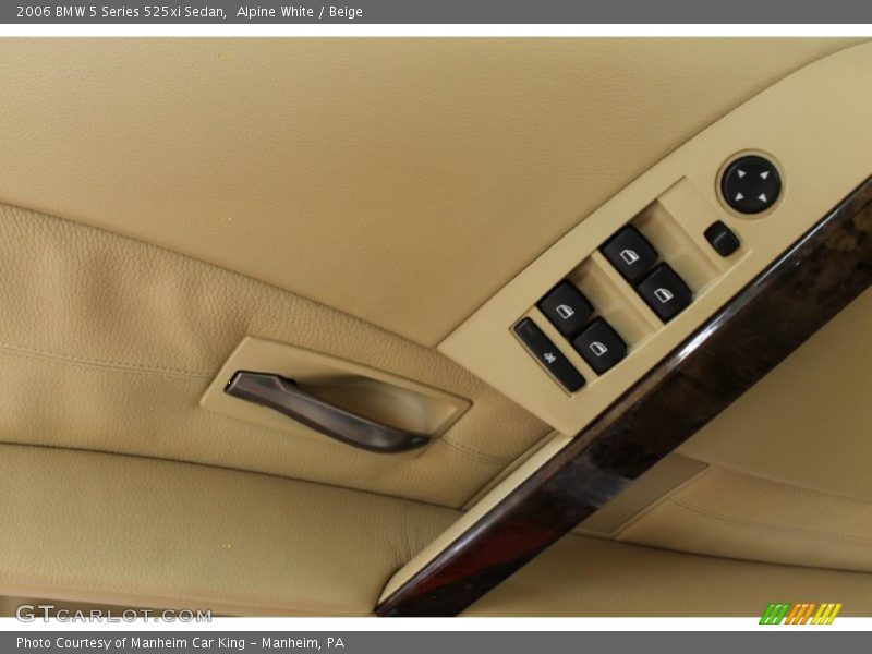 Alpine White / Beige 2006 BMW 5 Series 525xi Sedan