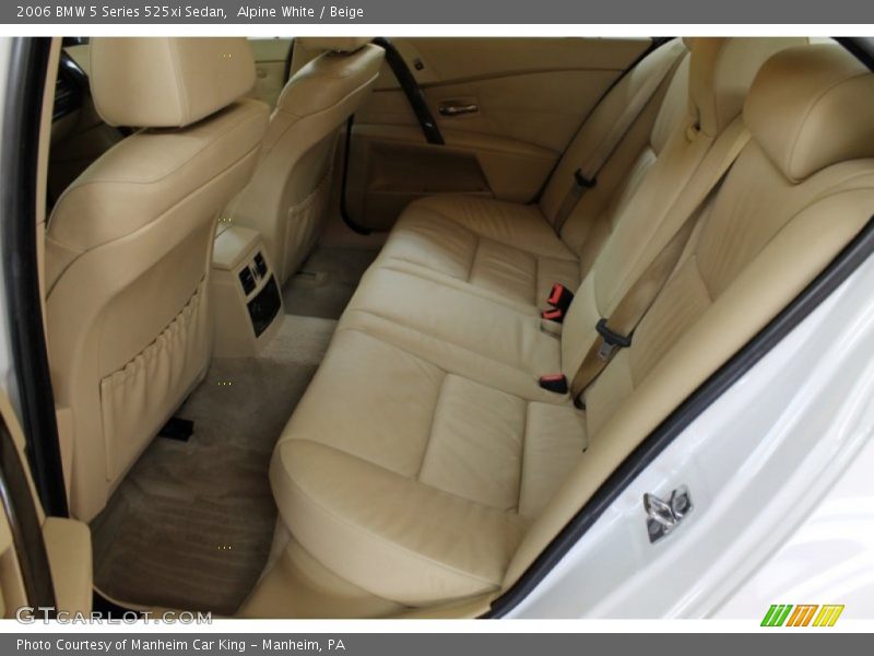 Alpine White / Beige 2006 BMW 5 Series 525xi Sedan