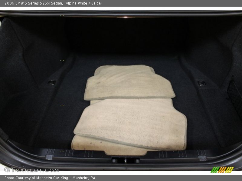 Alpine White / Beige 2006 BMW 5 Series 525xi Sedan