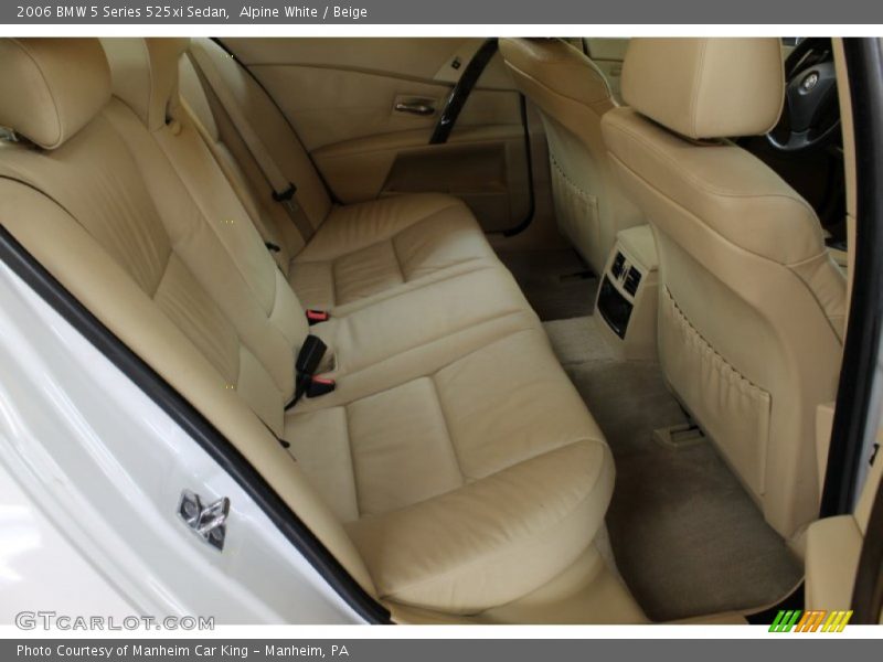 Alpine White / Beige 2006 BMW 5 Series 525xi Sedan