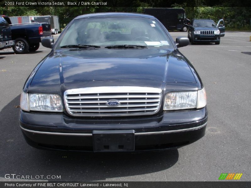 Black / Dark Charcoal 2003 Ford Crown Victoria Sedan