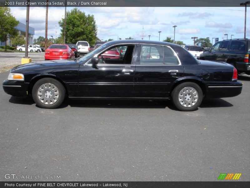 2003 Crown Victoria Sedan Black