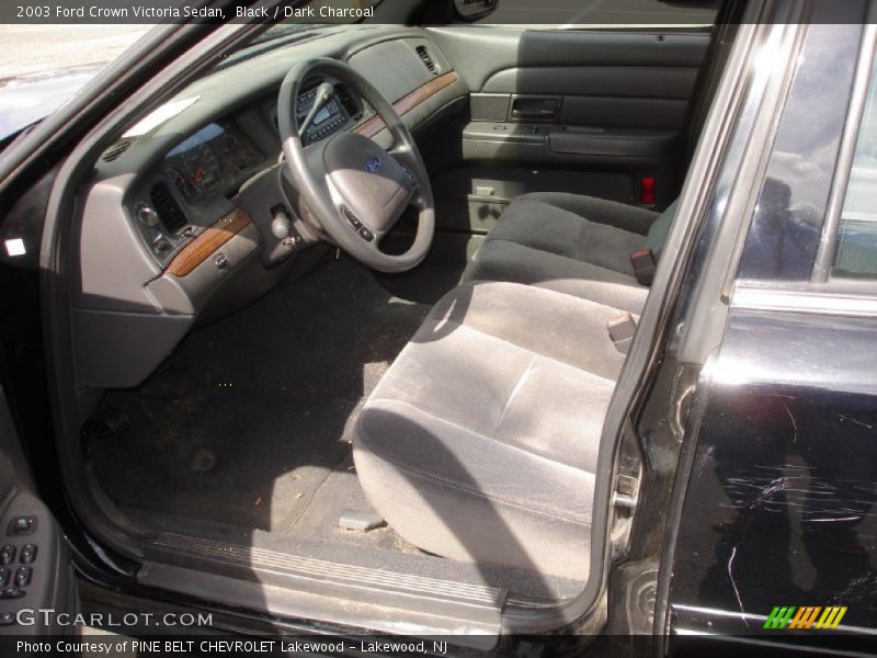 Black / Dark Charcoal 2003 Ford Crown Victoria Sedan