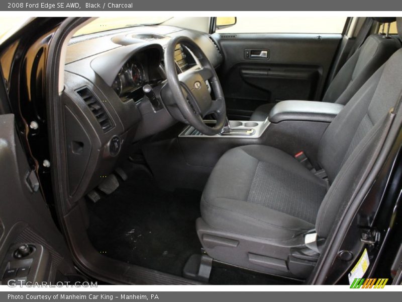 2008 Edge SE AWD Charcoal Interior