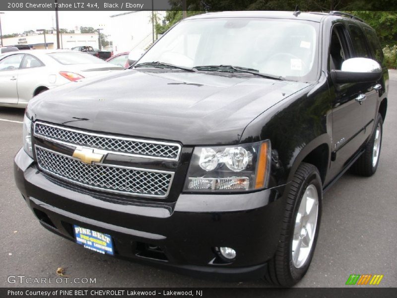 Black / Ebony 2008 Chevrolet Tahoe LTZ 4x4