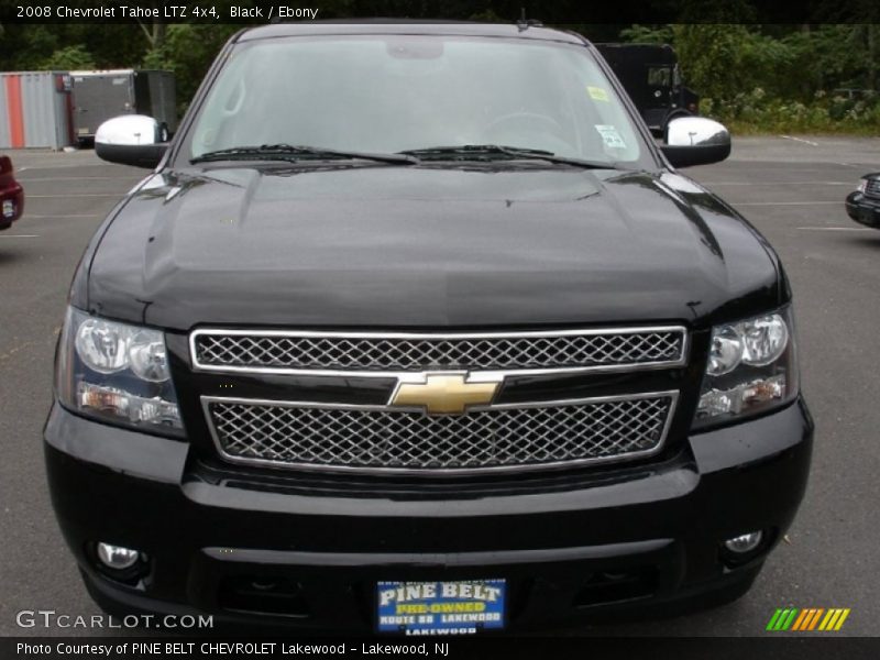 Black / Ebony 2008 Chevrolet Tahoe LTZ 4x4