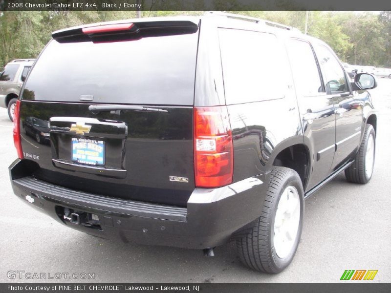 Black / Ebony 2008 Chevrolet Tahoe LTZ 4x4