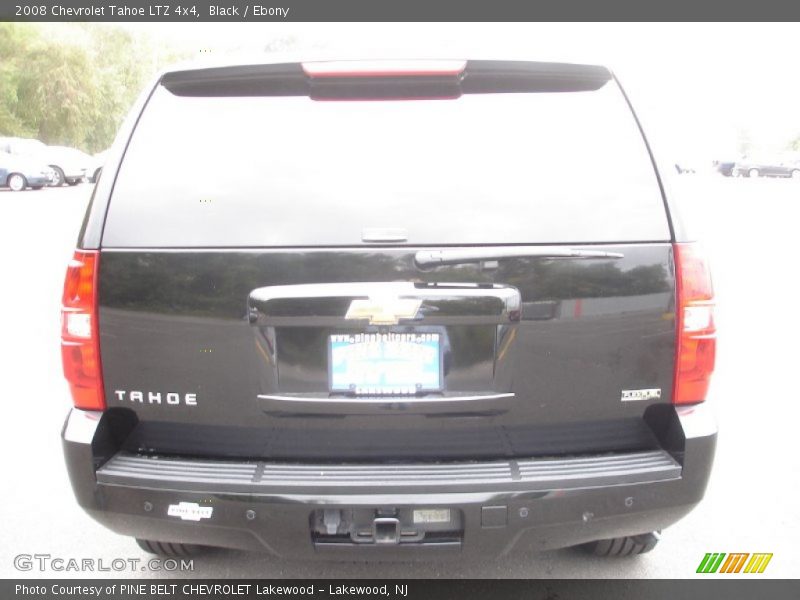 Black / Ebony 2008 Chevrolet Tahoe LTZ 4x4