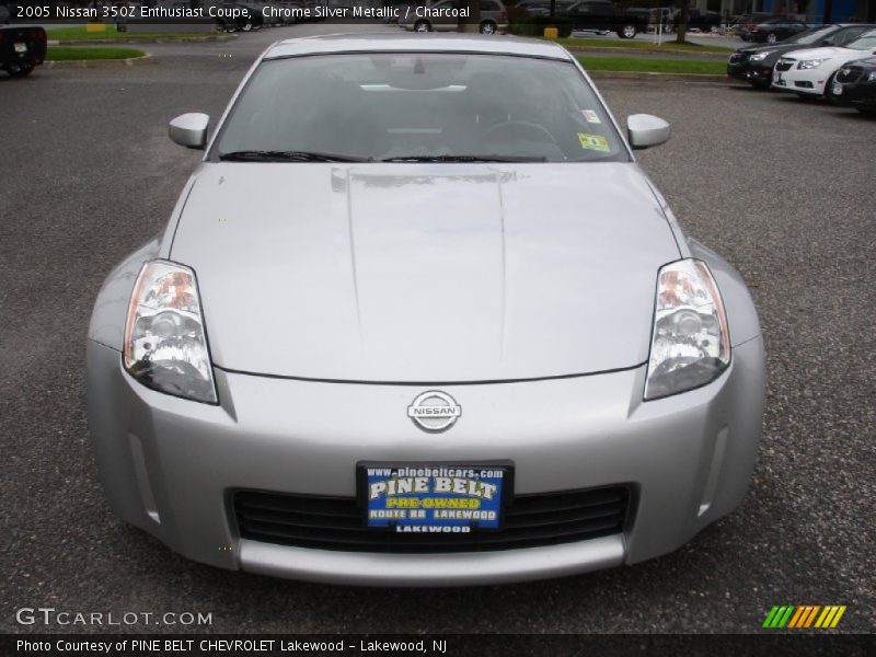 Chrome Silver Metallic / Charcoal 2005 Nissan 350Z Enthusiast Coupe