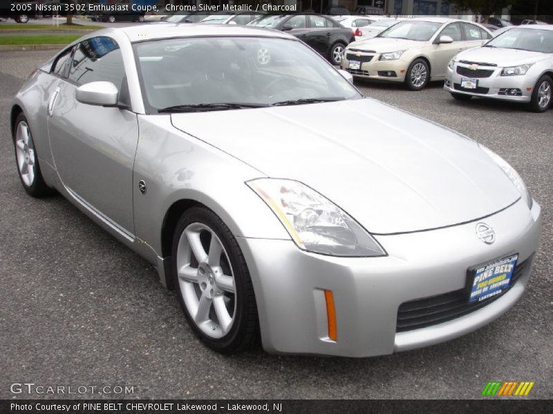 Chrome Silver Metallic / Charcoal 2005 Nissan 350Z Enthusiast Coupe