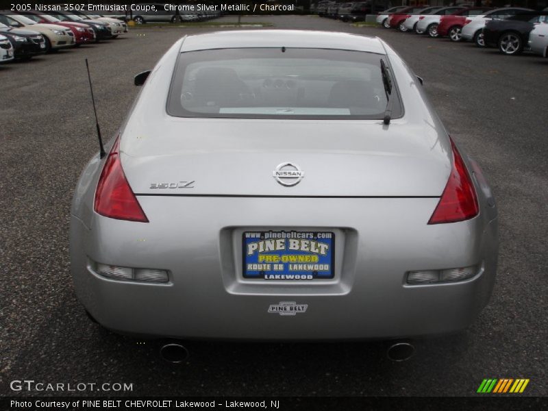 Chrome Silver Metallic / Charcoal 2005 Nissan 350Z Enthusiast Coupe