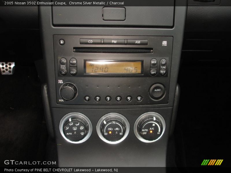 Controls of 2005 350Z Enthusiast Coupe