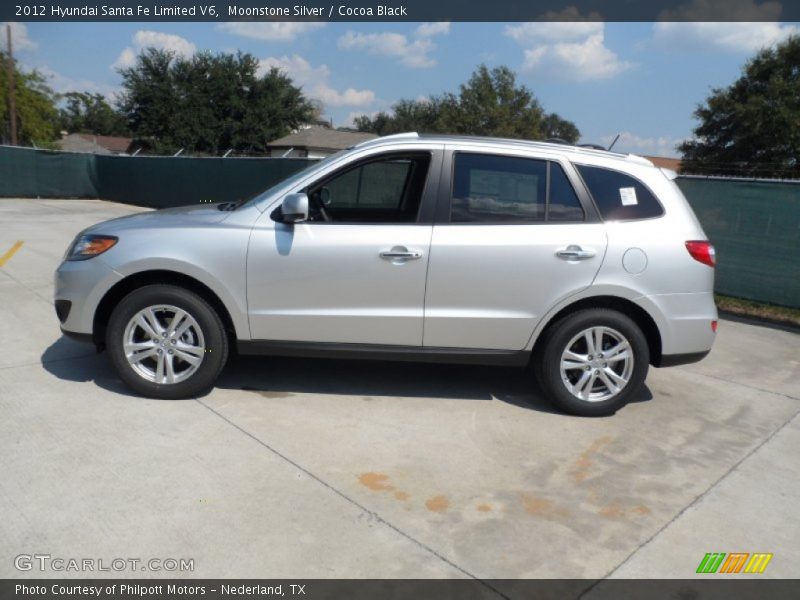  2012 Santa Fe Limited V6 Moonstone Silver