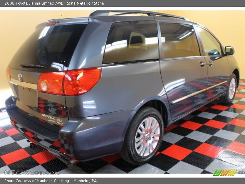 Slate Metallic / Stone 2008 Toyota Sienna Limited AWD