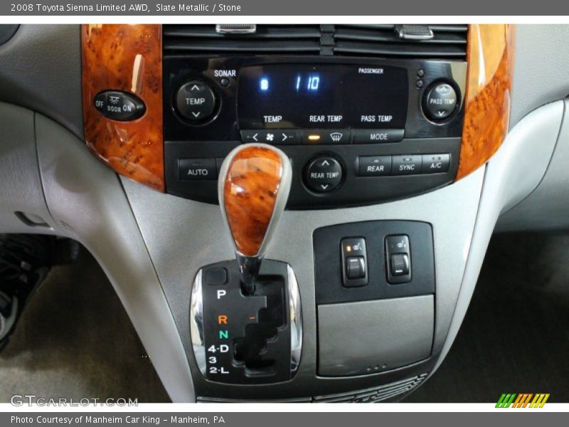 Slate Metallic / Stone 2008 Toyota Sienna Limited AWD