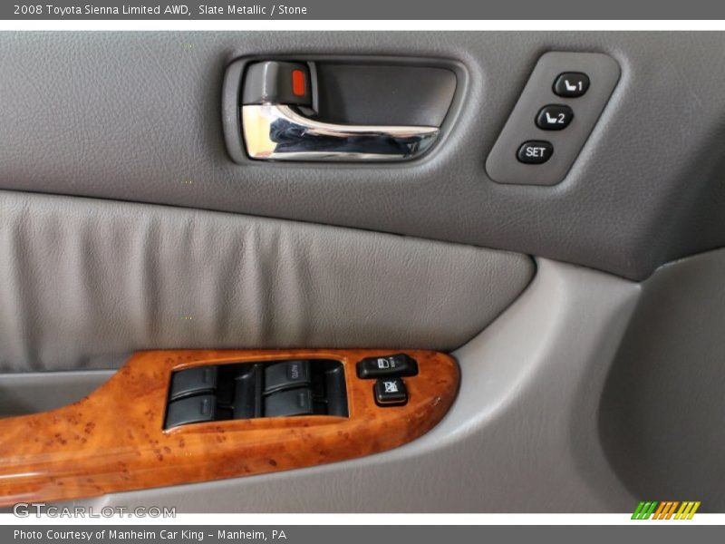 Slate Metallic / Stone 2008 Toyota Sienna Limited AWD