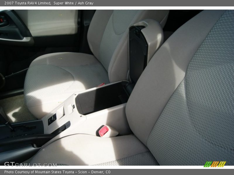 Super White / Ash Gray 2007 Toyota RAV4 Limited