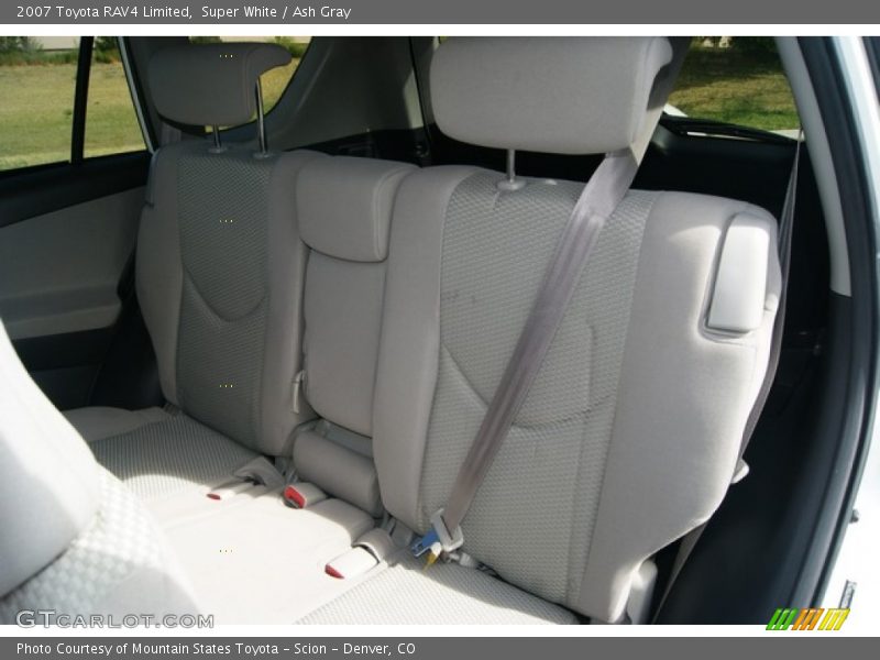 Super White / Ash Gray 2007 Toyota RAV4 Limited