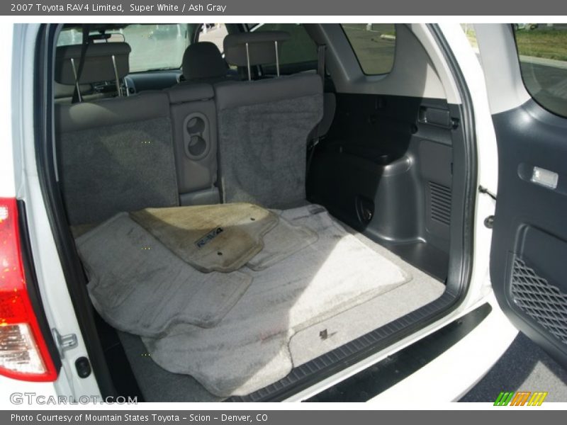 Super White / Ash Gray 2007 Toyota RAV4 Limited