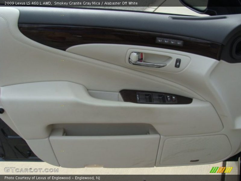 Smokey Granite Gray Mica / Alabaster Off White 2009 Lexus LS 460 L AWD